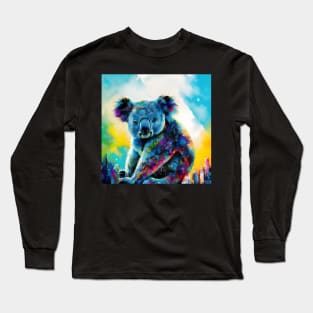 Colourful Koala by j Long Sleeve T-Shirt